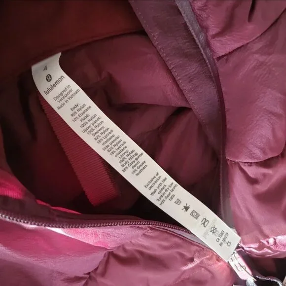 Lululemon Down For It All Jacket